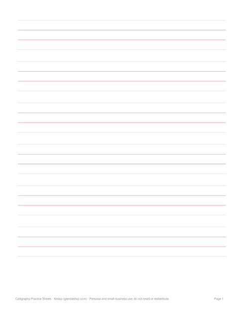 Preview of the first page of Upright guidelines — medium (PDF)